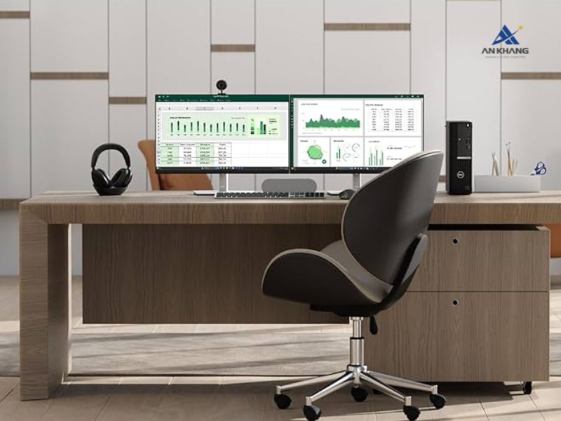 Máy tính để bàn Dell OptiPlex SFF Plus 7020 SP7020-14500-08512U-3Y xuất đa màn hình ấn tượng