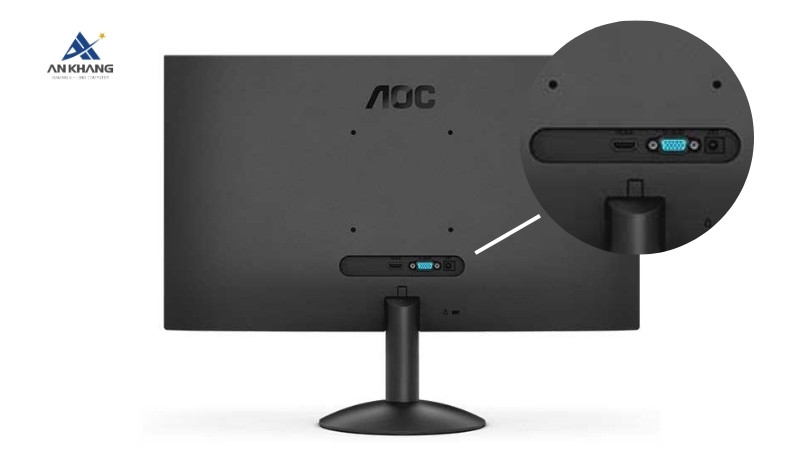 Màn hình LCD AOC 24B36H/74 với cổng HDMI 1.4 và cổng VGA