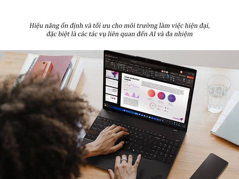 Laptop Lenovo ThinkPad L16 Gen 2 21SA000FVA không chỉ sở hữu hiệu năng ổn định mà còn hướng đến tương lai với khả năng xử lý AI
