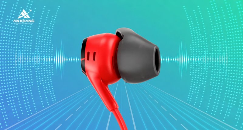 Tai nghe HP HyperX Cloud Earbuds II Red 705L8AA sở hữu màng loa 14mm cho chất âm đầy đặn, rõ nét, không lẫn tạp âm