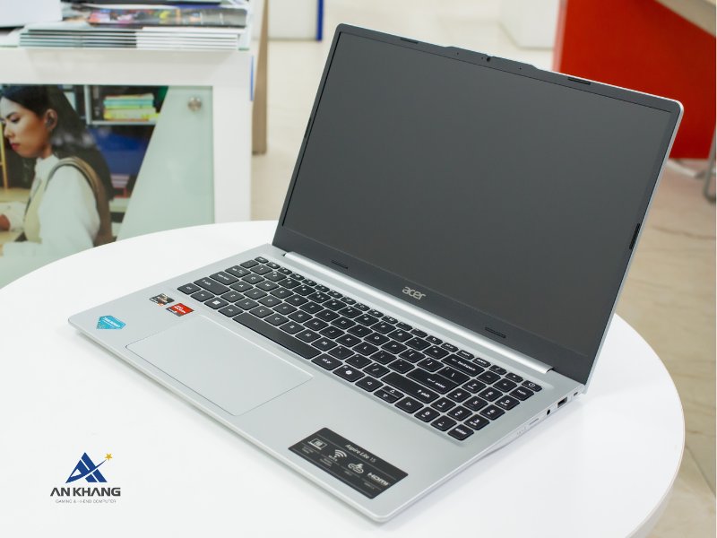 Laptop Acer Aspire Lite 15 AL15-46P-R73C NX.JXMSV.001 sở hữu thời lượng pin bền bỉ ấn tượng