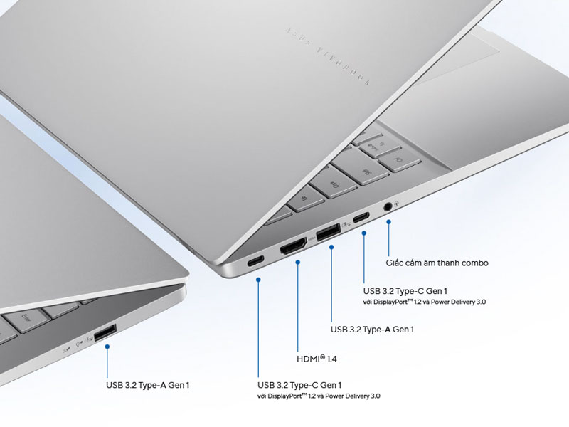Kết nối toàn diện của ASUS Vivobook S14 2025