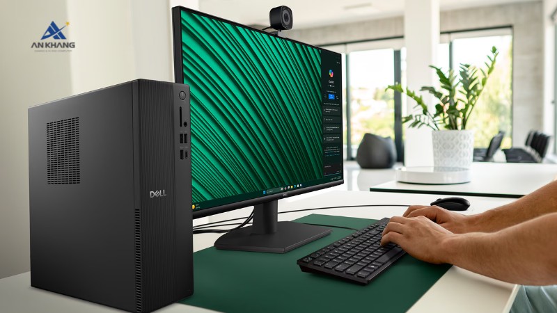 Máy tính để bàn Dell Slim ECS1250 71066641 bảo mật cao, an toàn cho mọi dữ liệu
