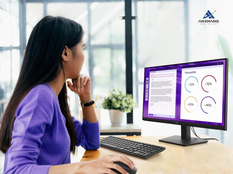 Dell Pro E2425HM tích hợp công nghệ ComfortView Plus bảo vệ mắt