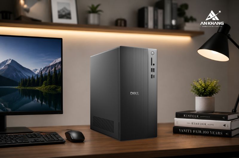 Máy tính để bàn Dell Tower ECT1250 TFPC83 chú trọng bảo mật ngay từ cấp độ phần cứng