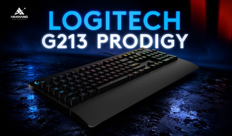 Bàn phím gaming Logitech G213 Prodigy RGB là bàn phím giả cơ êm ái, dễ dàng tùy chỉnh