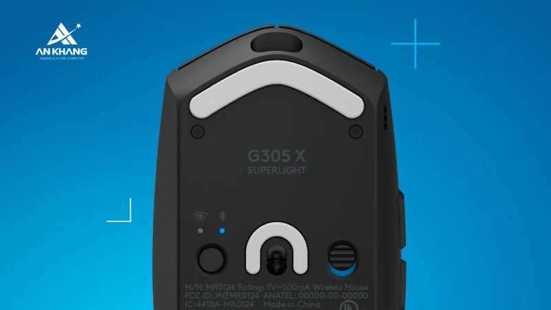 Chuột gaming Logitech G304 X Superlight Black (910-007741) kết nối 3 chế độ linh hoạt