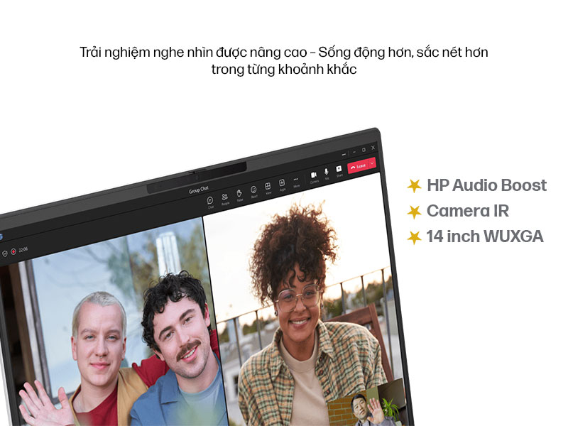 Trải nghiệm nghe nh&igrave;n n&acirc;ng cao tr&ecirc;n laptop HP OmniBook 5
