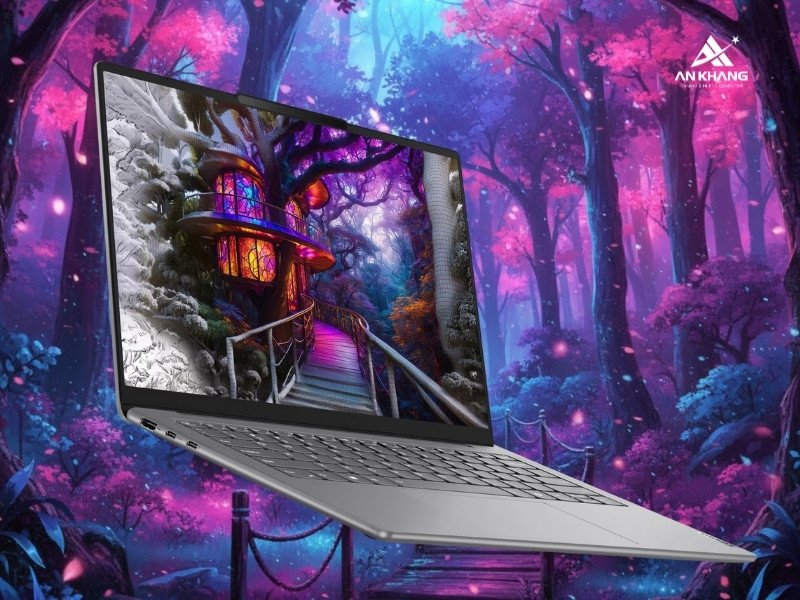 Laptop Lenovo Yoga Slim 7 14IMH9 83CV00D8VN hiển thị sống động, sắc nét