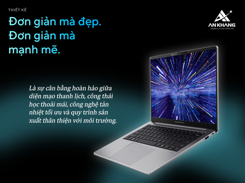 ASUS ExpertBook P5 P5405CSA-NZ0017W là chiếc laptop doanh nhận mỏng nhẹ, bền bỉ với vẻ ngoài tối giản, thanh lịch