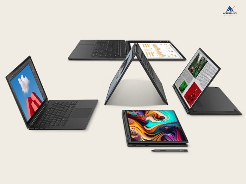 LG Gram 2024 14T90S-G.AH55A5 2-in-1 với thiết kế mỏng nhẹ, xoay 360 độ linh hoạt