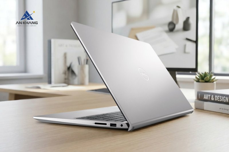 Laptop Dell 15 DC15250 DC15250-i7U161W11SLU-27 với thiết kế tối giản, đạt chuẩn độ bền quân đội