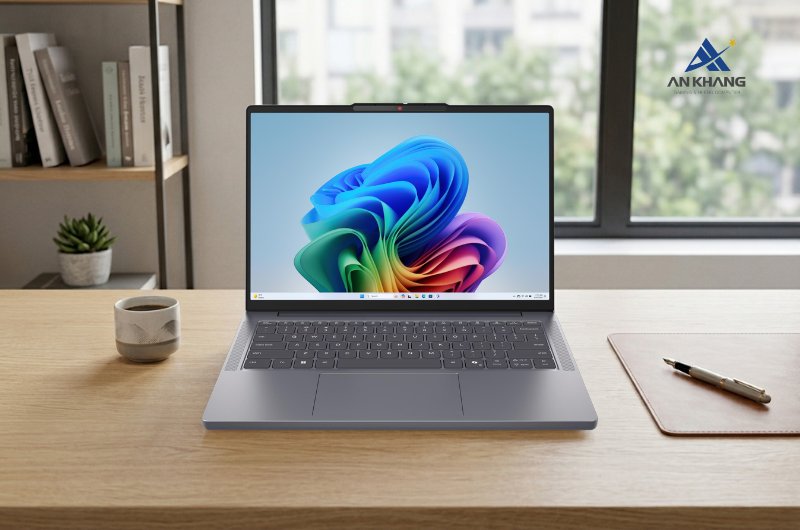 Laptop Lenovo IdeaPad Slim 3 14IPH11 83UQ000JVN là chiếc laptop AI thông minh cho học tập và làm việc văn phòng