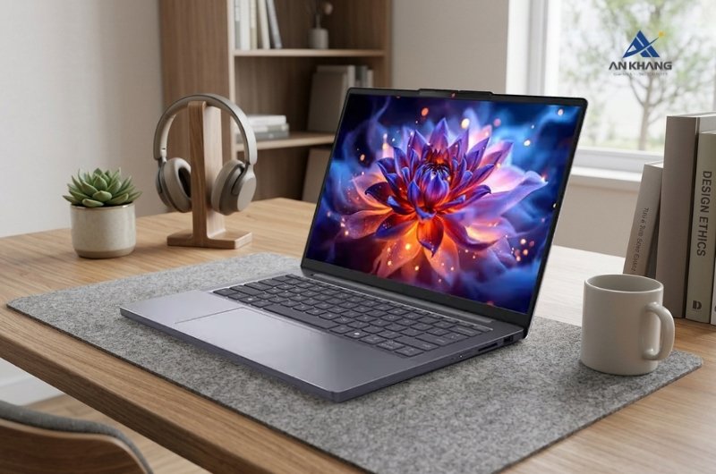 Laptop Lenovo IdeaPad Slim 3 14IPH11 83UQ000JVN sở hữu nền tảng bảo mật đa lớp vững chắc