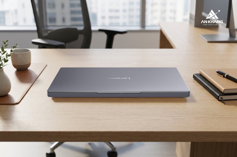 Laptop Lenovo IdeaPad Slim 3 14IPH11 83UQ000JVN sở hữu thiết kế mỏng nhẹ chỉ 1.43 kg