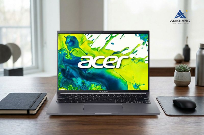 Laptop Acer Aspire Go 14 AI AG14-71M-7681 NX.JFWSV.002 là laptop AI mỏng nhẹ cho sinh viên và dân văn phòng