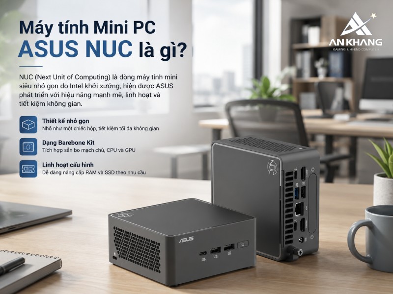 Máy tính Mini PC ASUS NUC là gì?