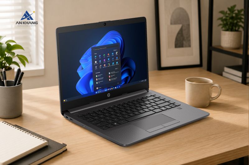 Laptop HP 240R G9 C40LGAT trang bị CPU Intel Core 5 120U 10 nhân, 12 luồng tối ưu đa nhiệm