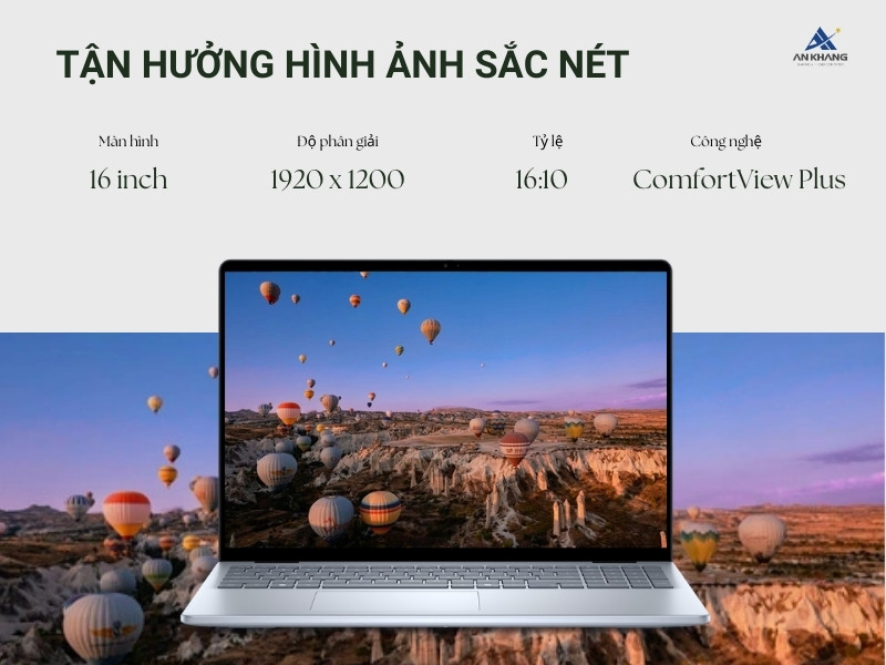 Dell Inspiron 5640 N5640-C7U161W11IBU cho chất lượng hiển thị sắc nét