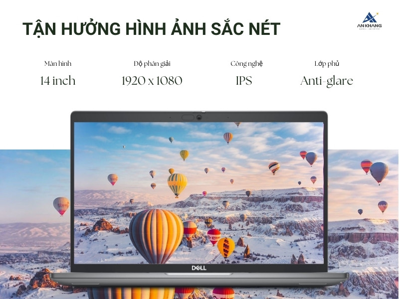 Dell Latitude 5440 L54401335U16512G với màn hình 14 inch FHD IPS