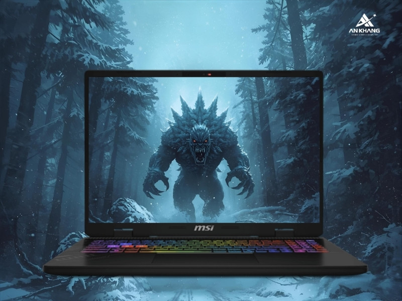 MSI Crosshair 16 HX AI D2XWGKG-072VN hiển thị sắc nét cực đã mắt