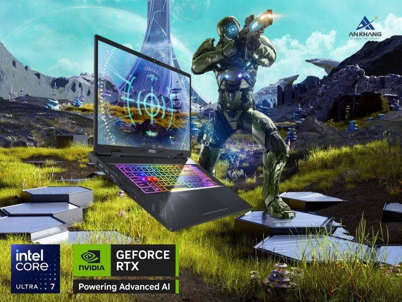 MSI Crosshair 16 HX AI D2XWGKG-072VN vừa chiến game mượt mà vừa xử lý AI dễ dàng