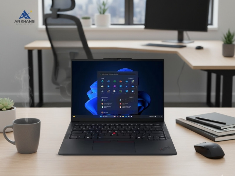 Laptop Lenovo ThinkPad E14 Gen 7 21SX002TVA mỏng nhẹ với hiệu năng AI thông minh