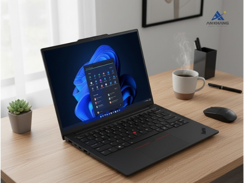 Laptop Lenovo ThinkPad E14 Gen 7 21SX002TVA với thời lượng pin ổn định