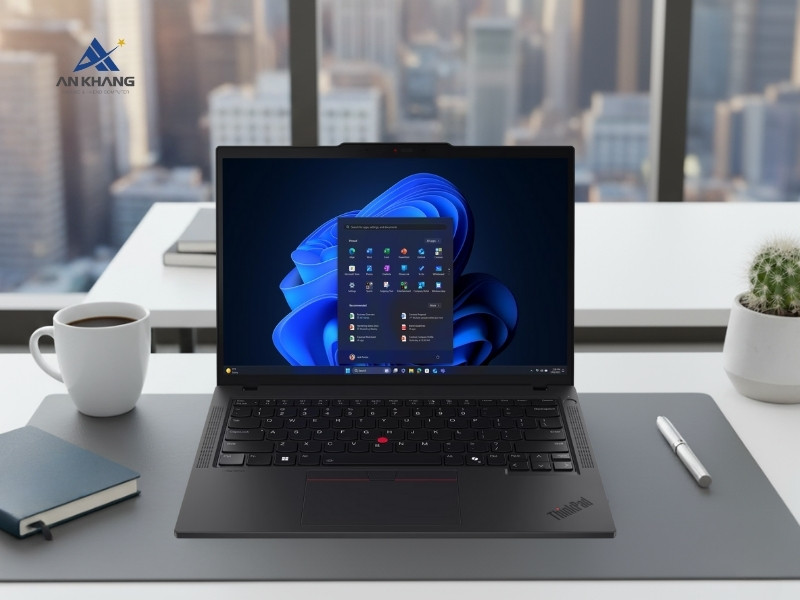 Laptop Lenovo ThinkPad T14 Gen 6 21QC0000VA mỏng nhẹ, bền bỉ, thông minh
