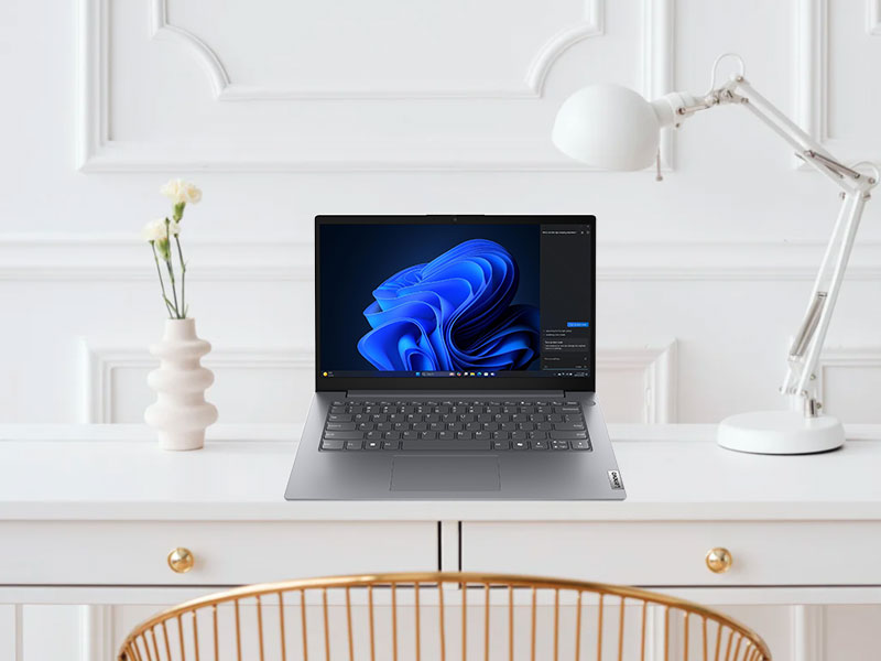 Lenovo V14 G5 IRL 83HD0062VA l&agrave; laptop văn ph&ograve;ng dưới 15 triệu mang thiết kế hiện đại, mỏng nhẹ