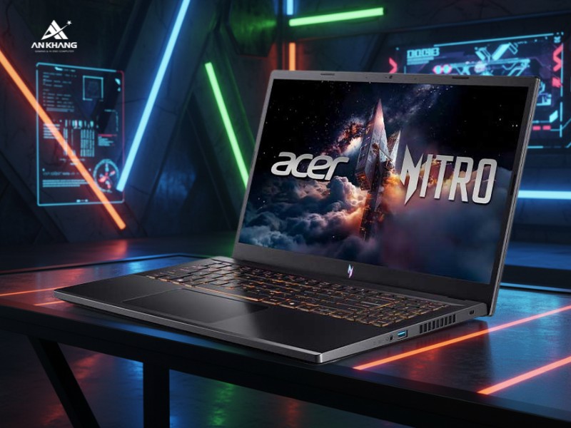 Laptop Acer Gaming Nitro V 15 ProPanel ANV15-52-50VA NH.QUBSV.002 thiết kế gọn nhẹ