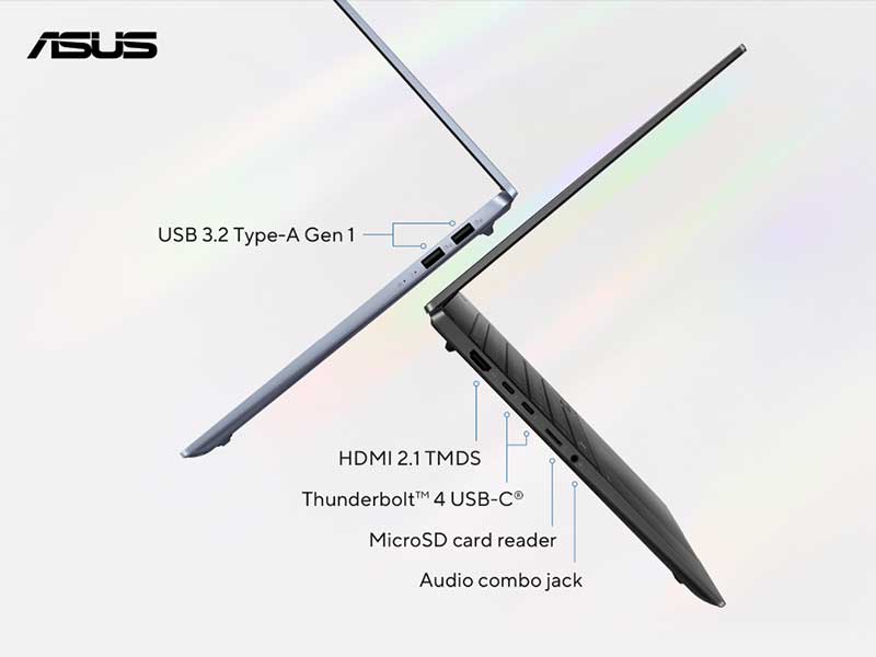 Laptop ASUS Vivobook S16 S5606CA-RI171WS kết nối đầy đủ cho công việc và giải trí