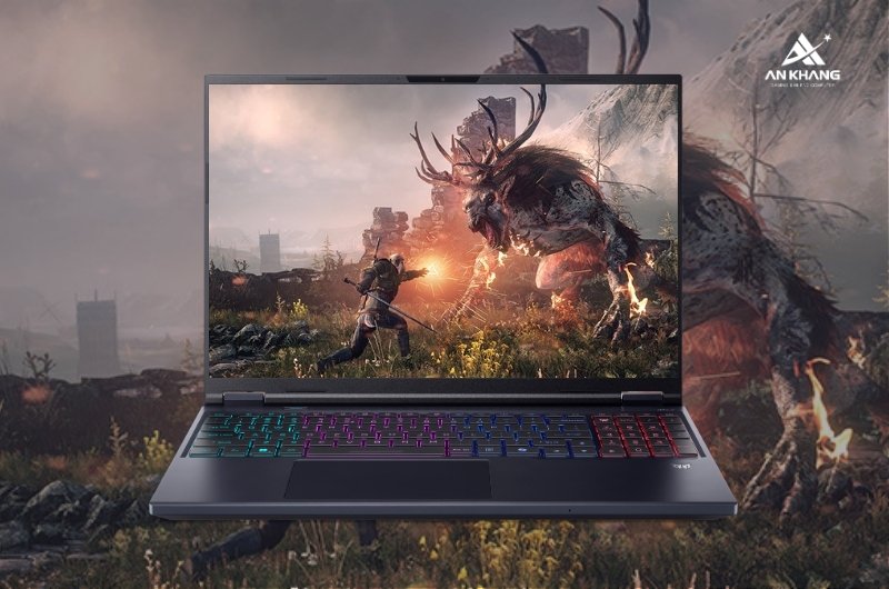 Laptop gaming Acer Predator Helios Neo 16 PHN16-I31-50H7 NH.U4SSV.001 trang bị màn hình 16 inch 180Hz mượt mà, chuẩn màu cao