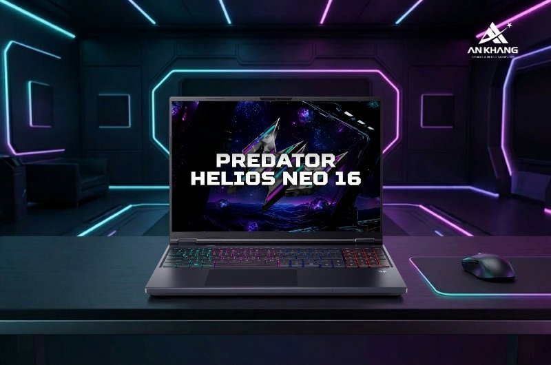 Laptop gaming Acer Predator Helios Neo 16 PHN16-I31-50H7 NH.U4SSV.001 cấu hình mạnh cho gaming và sáng tạo