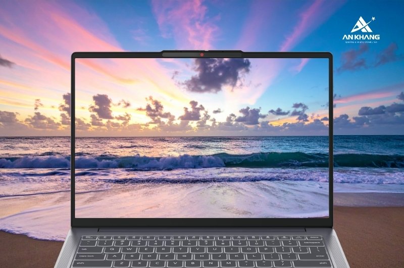 Laptop Lenovo IdeaPad Slim 3 14ARP10 83K6005VVN hiển thị rõ nét, thoải mái cho mắt