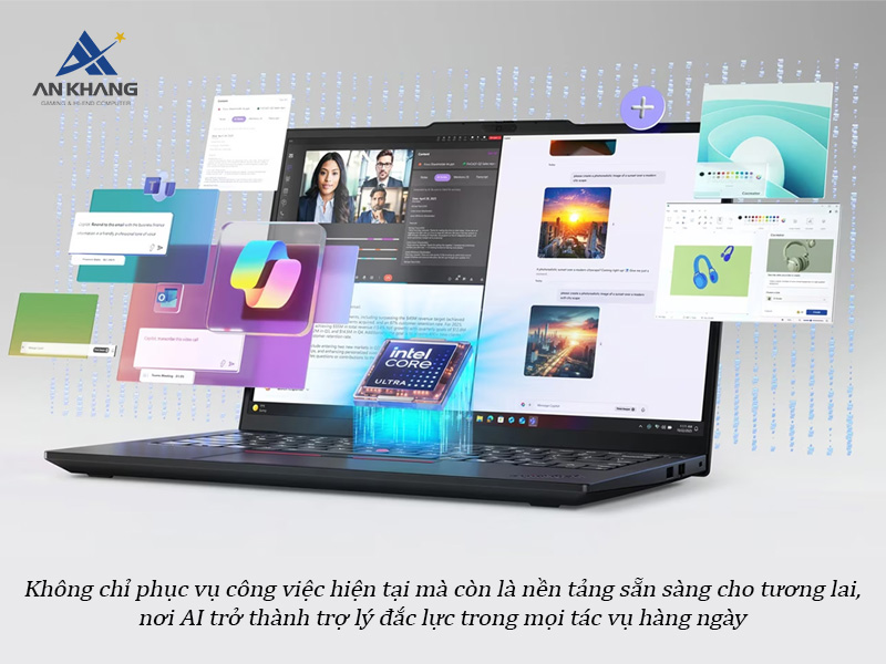 Với chuẩn Copilot+ PC, Lenovo ThinkPad E14 Gen 7 21U2003MVA không chỉ là một chiếc laptop phục vụ công việc hiện tại mà còn là nền tảng sẵn sàng cho tương lai