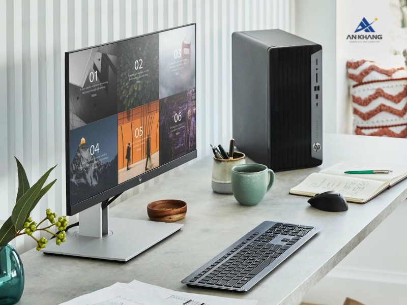 Máy tính để bàn HP Pro Tower 400 G9 9H1T7PT là chiếc PC văn phòng mạnh mẽ, bảo mật cao