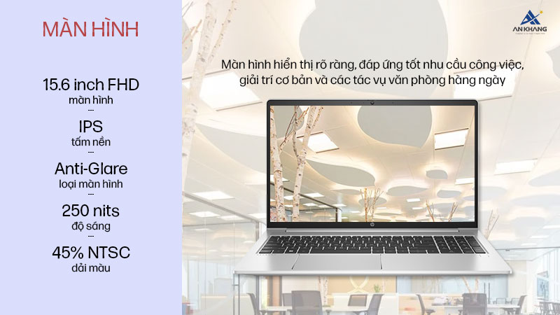 HP Probook 450 G9 6M0Y5PA sở hữu màn hình 15.6 inch