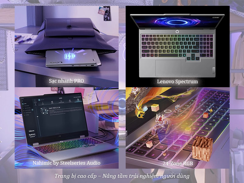Nâng cấp trải nghiệm người dùng với các trang bị cao cấp