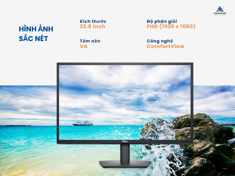 Màn hình Dell E2423HN đem đến chất lượng hiển thị tốt nhất trong tầm giá