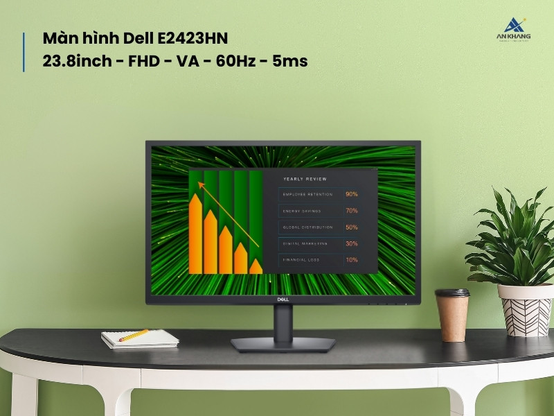 Màn hình Dell E2423HN - Màn hình văn phòng giá rẻ, chất lượng