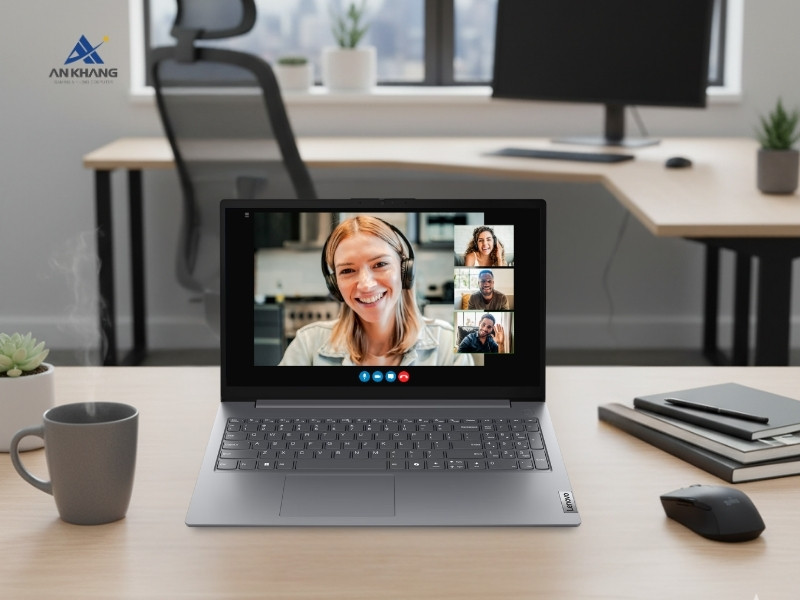 Laptop Lenovo V15 G5 IRL 83HF00BSVA đ&aacute;p ứng nhu cầu họp trực tuyến
