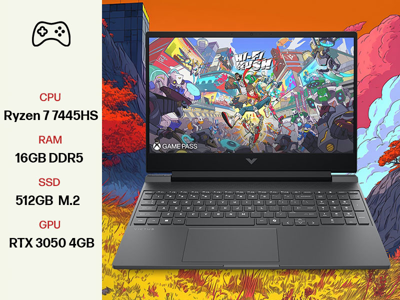 HP Victus 15-fb3116AX BX8U4PA được trang bị cấu hình mạnh mẽ trong phân khúc