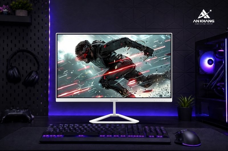 Màn hình gaming ViewSonic VX24G30-W trang bị công nghệ bảo vệ mắt, đồng thời tối ưu năng lượng hiệu quả