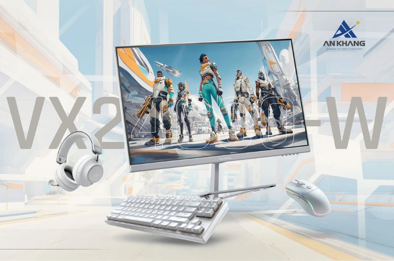Màn hình gaming ViewSonic VX24G30-W cho trải nghiệm hiển thị sắc nét, mượt mà vượt trội trong tầm giá