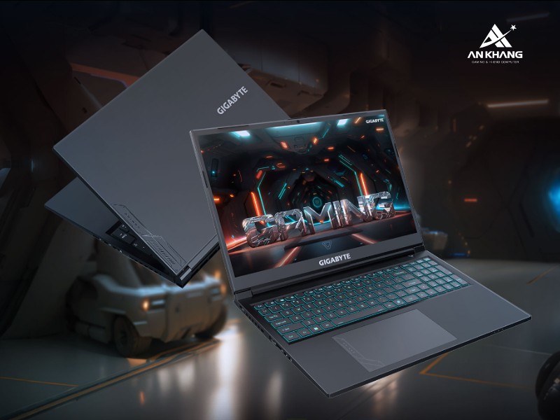 Laptop Gigabyte G6 KF-H3VN854KH là laptop gaming AI thế hệ mới đáng sở hữu