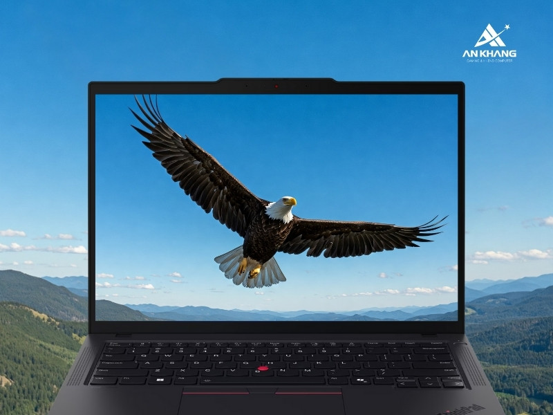 Laptop Lenovo ThinkPad T14 Gen 6 21QC0007VA hiển thị sống động, rõ nét