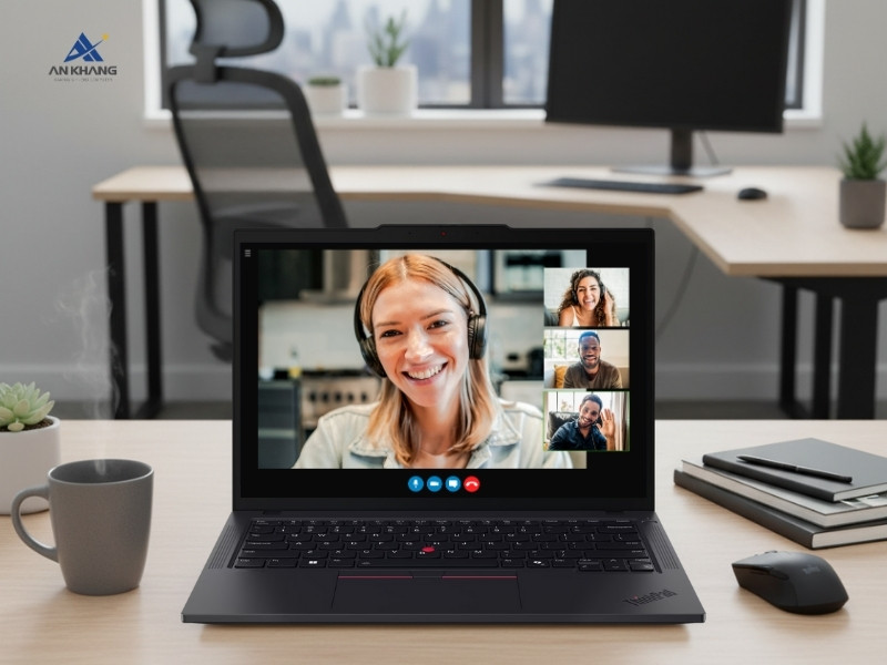 Laptop Lenovo ThinkPad T14 Gen 6 21QC0007VA tối ưu trải nghiệm trực tuyến