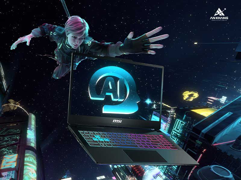Laptop gaming MSI Cyborg 15 AI A1VEK-245VN đa năng cho giải trí và làm việc