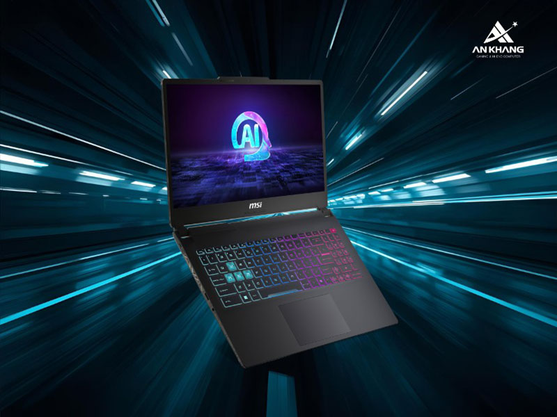 Laptop gaming MSI Cyborg 15 AI A1VEK-245VN với bộ nhớ và lưu trữ ấn tượng